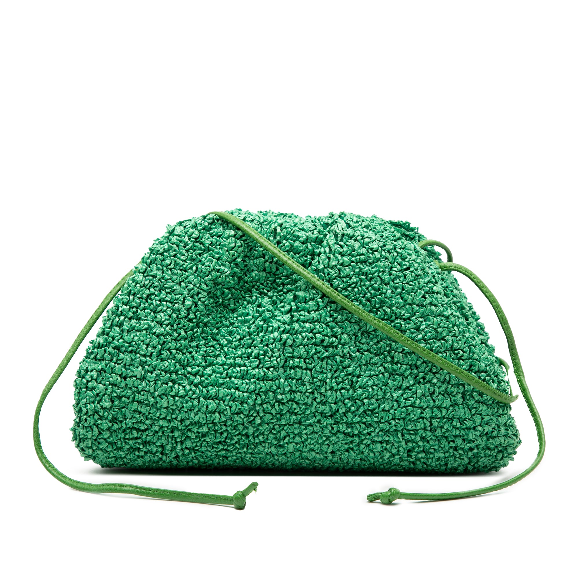Boucle Raffia The Mini Pouch Crossbody - Image 1