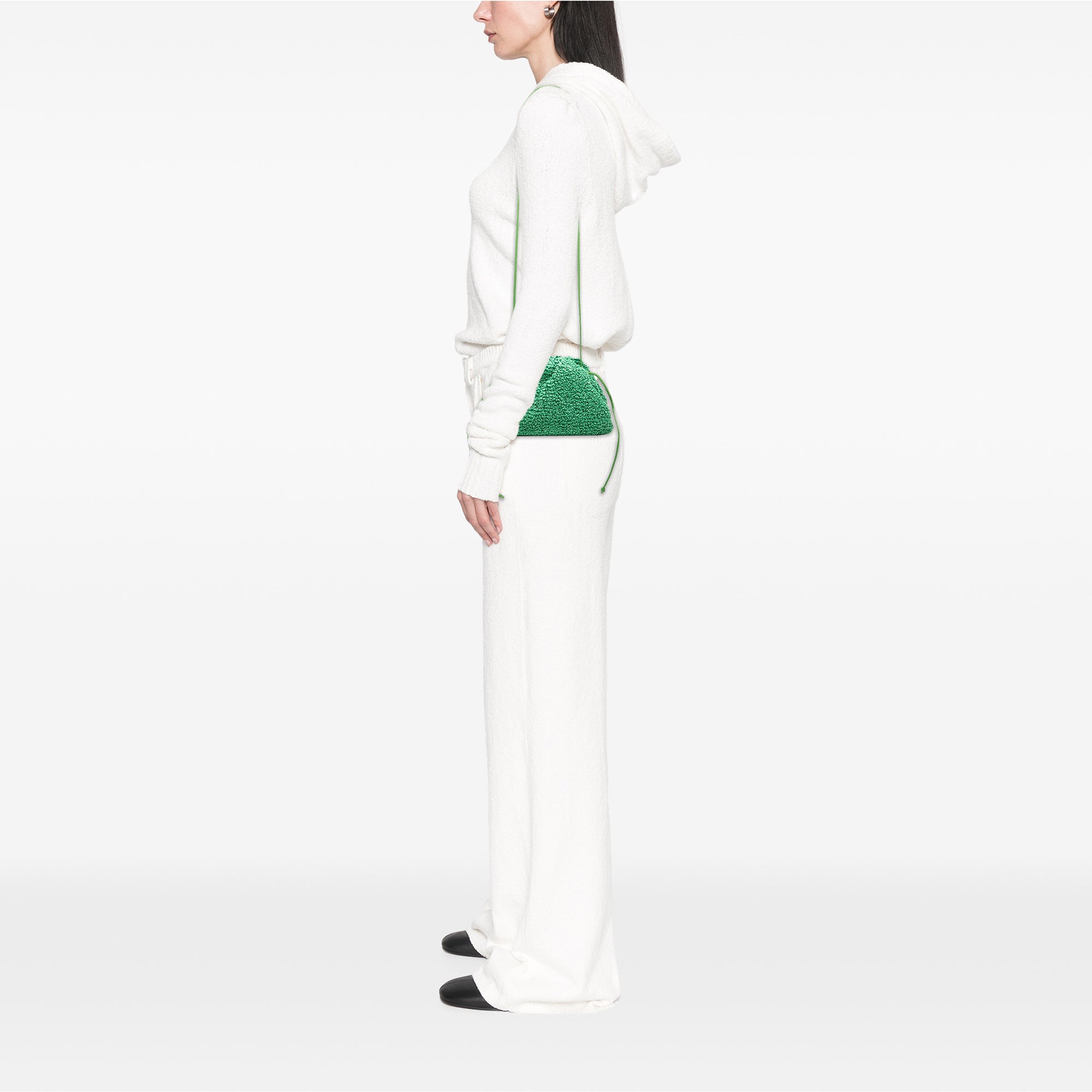 Boucle Raffia The Mini Pouch Crossbody - Image 7