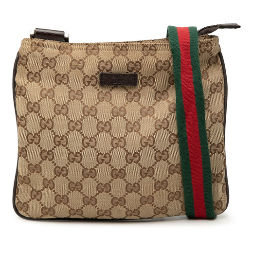 GG Canvas Web Crossbody - Image 1