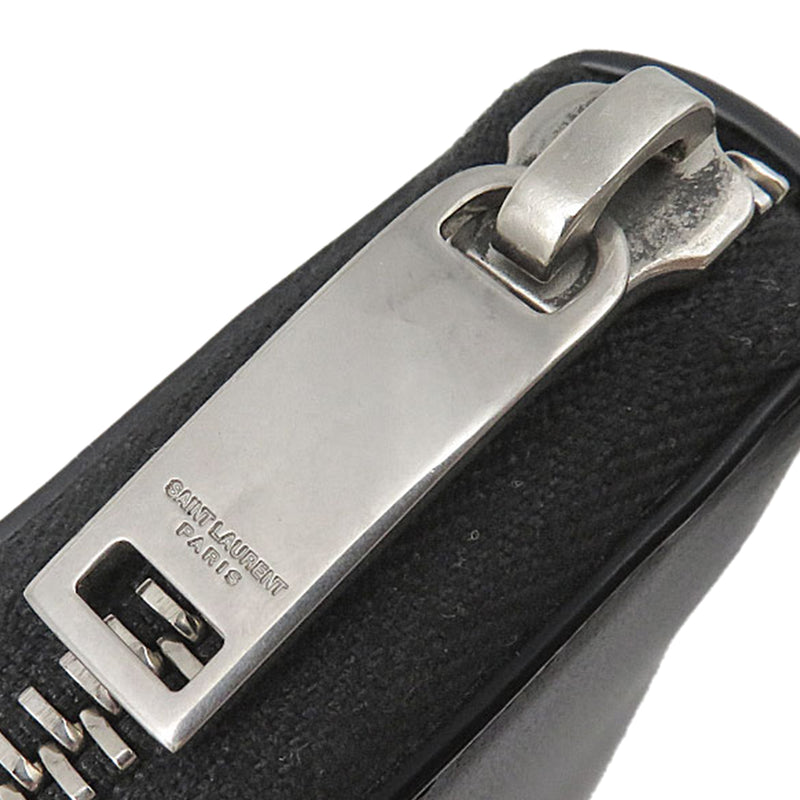 Leather Tiny Cassandre Zip Around Long Wallet - Image 12