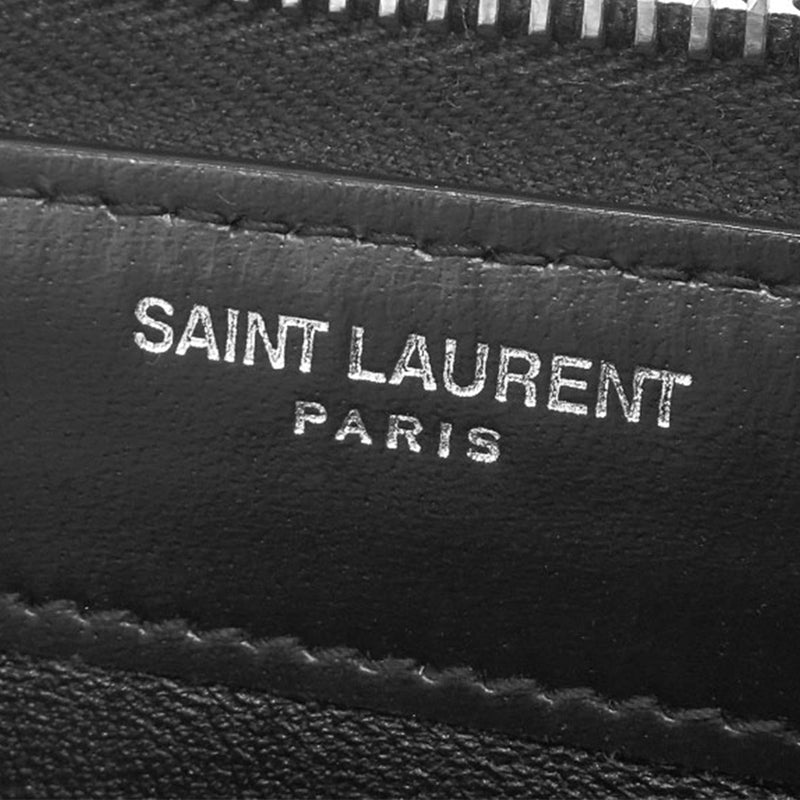 Leather Tiny Cassandre Zip Around Long Wallet - Image 6