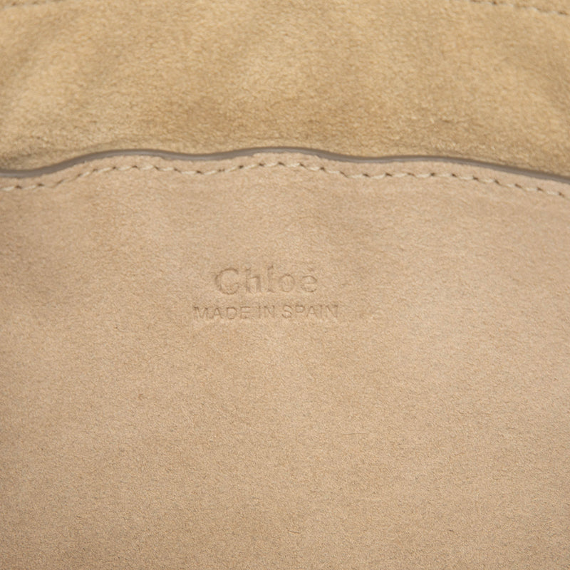 Small Suede and Calfskin Faye Crossbody - Image 5