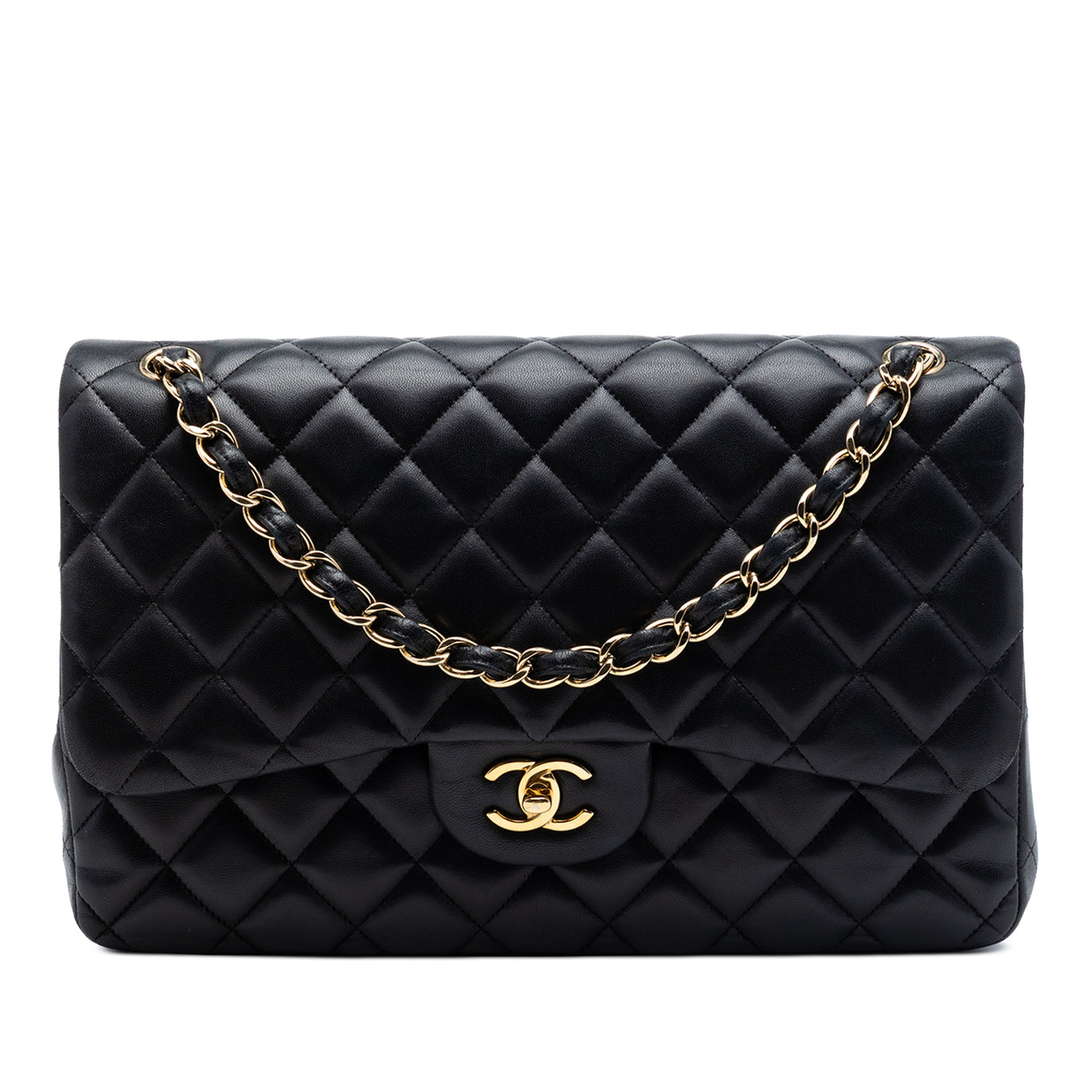 Jumbo Classic Lambskin Double Flap - Image 1