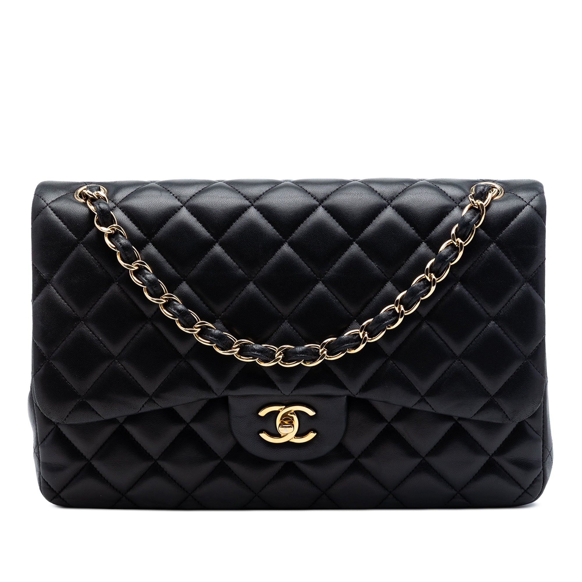 Jumbo Classic Lambskin Double Flap - Image 1
