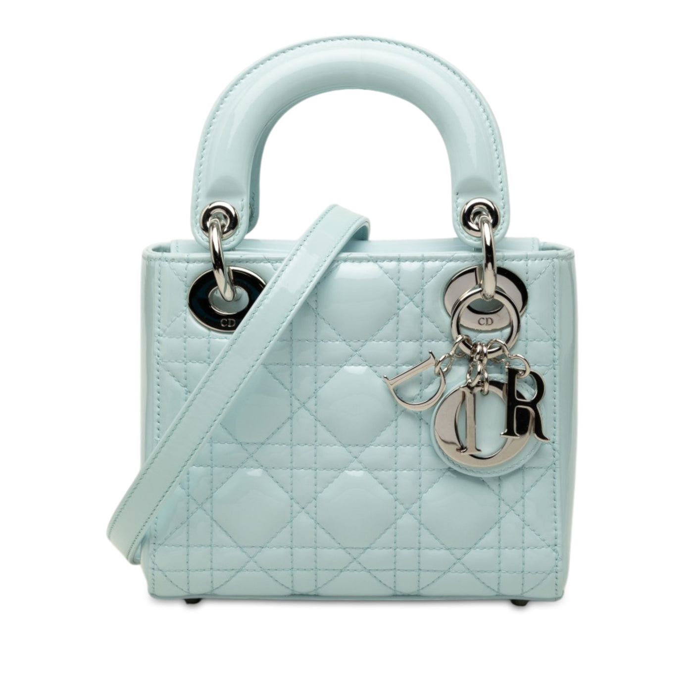 Mini Patent Cannage Lady Dior - Image 1