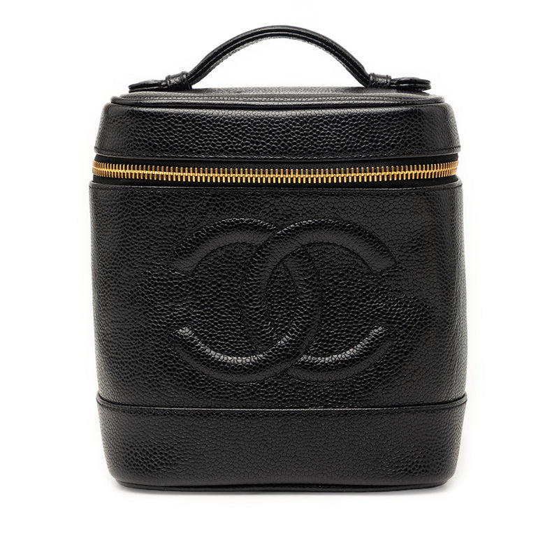 CC Caviar Vanity Bag