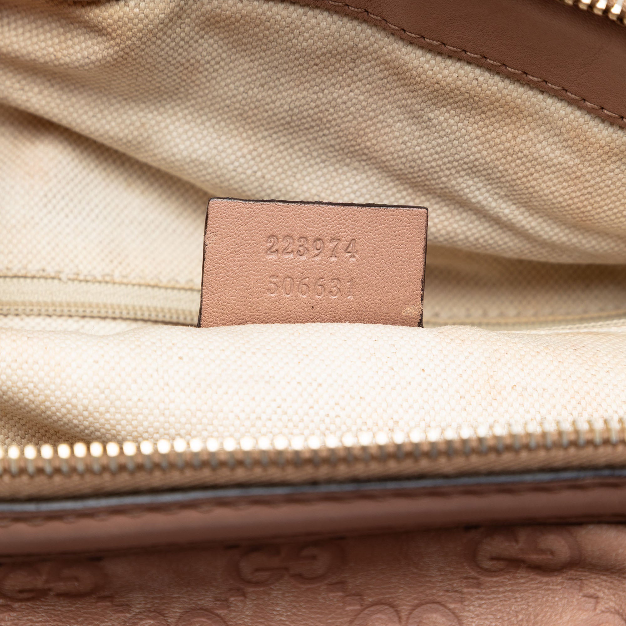 Guccissima Sukey Satchel - Image 6