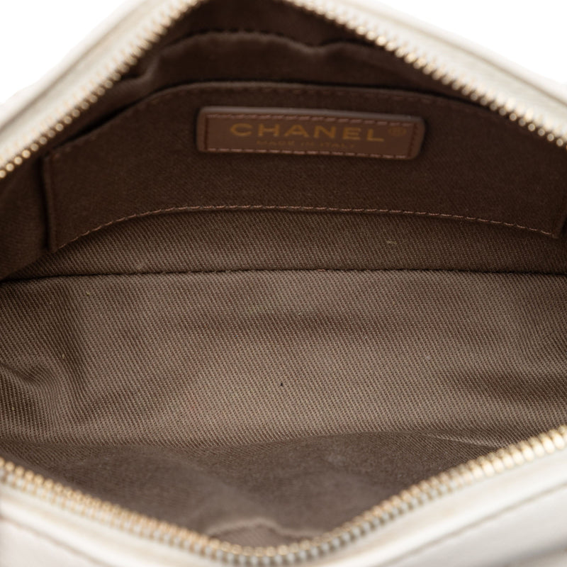 Quilted Goatskin Casual Trip Waist Bag - Image 4
