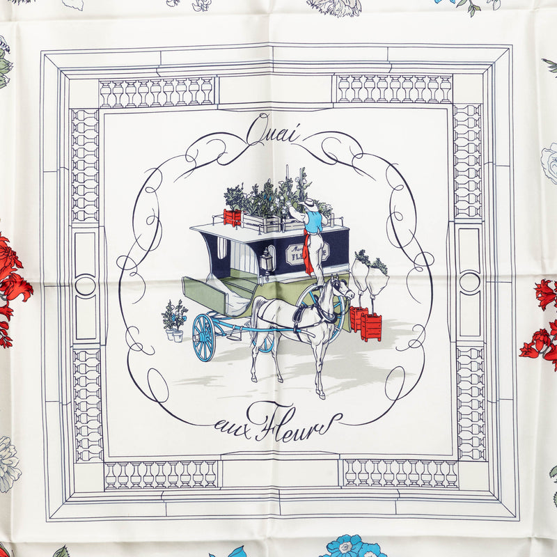 Quai Aux Fleurs Silk Scarf 90 - Image 2