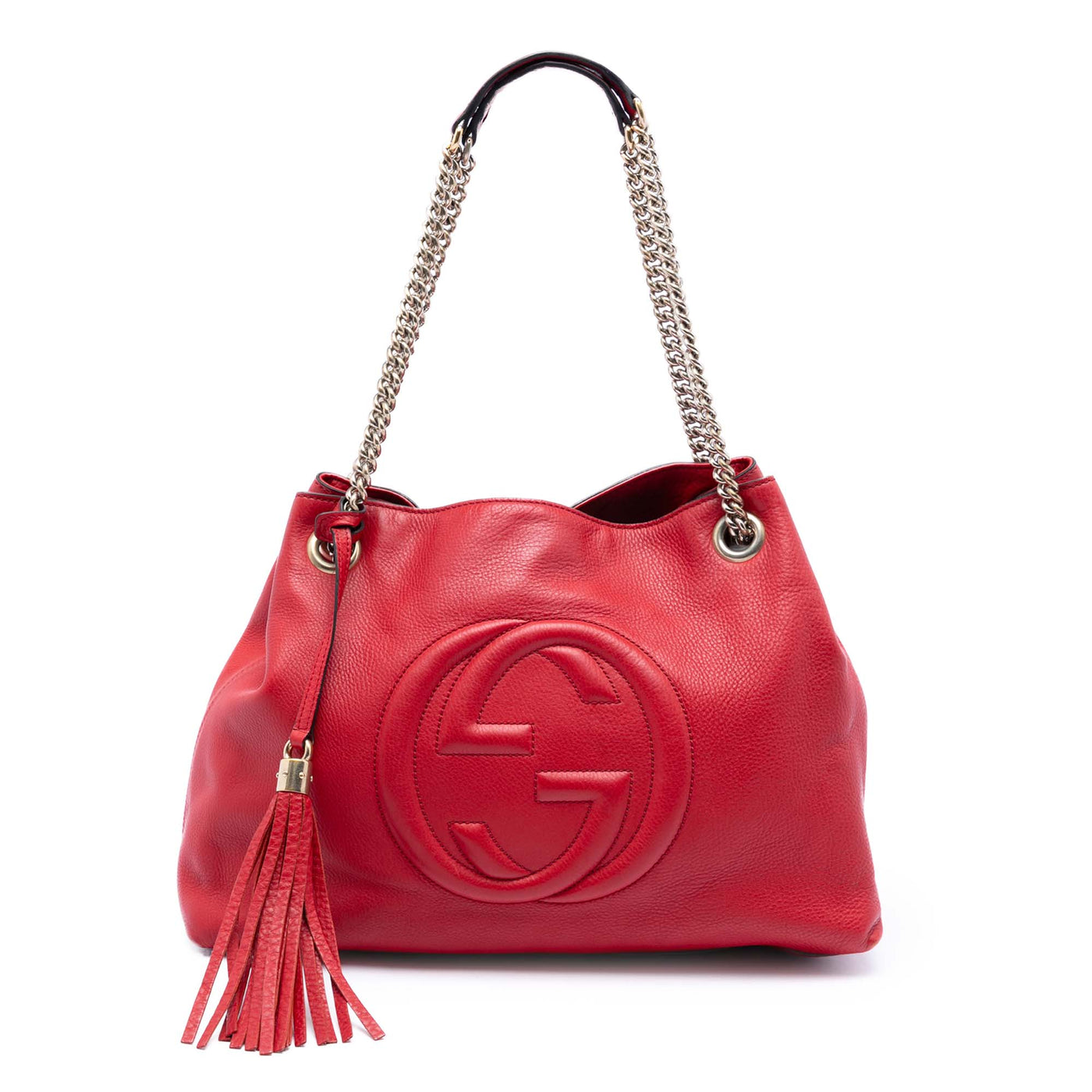 Medium Calfskin Soho Chain Tote - Image 1