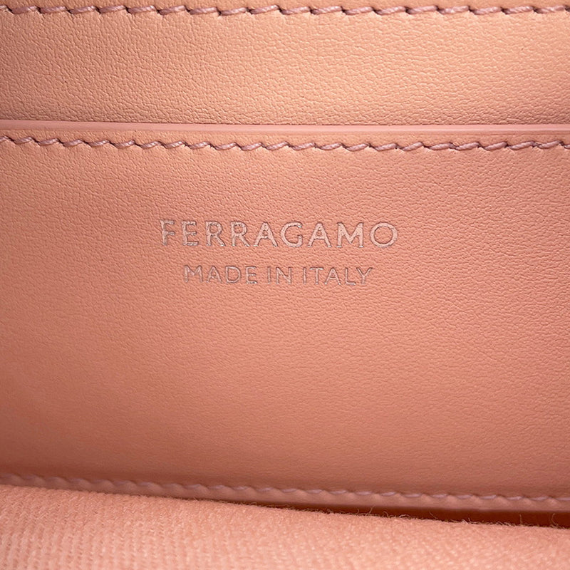 Small Leather Gancini Archive Camera Case Crossbody - Image 5