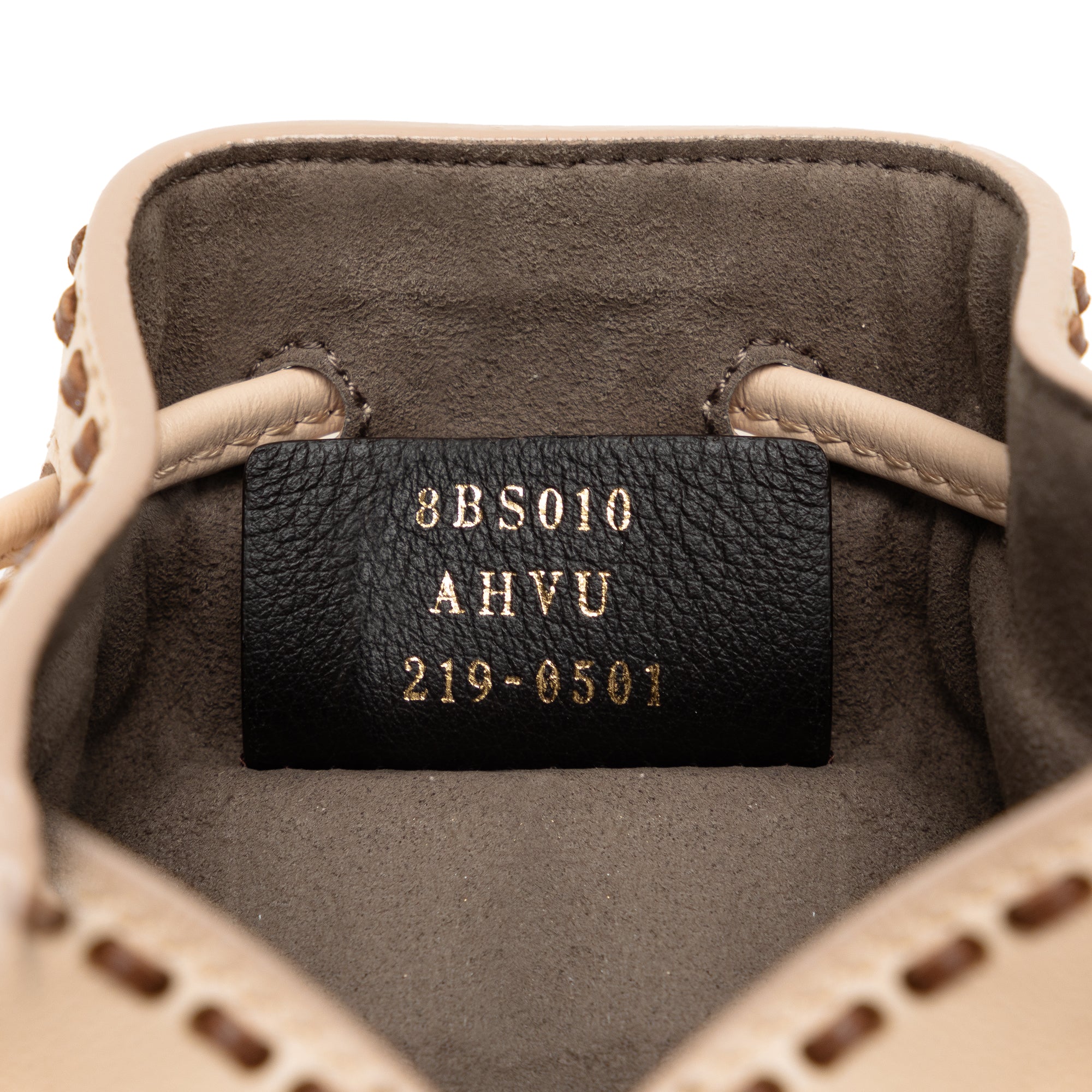 Shearling Mini Mon Tresor Bucket Bag - Image 7