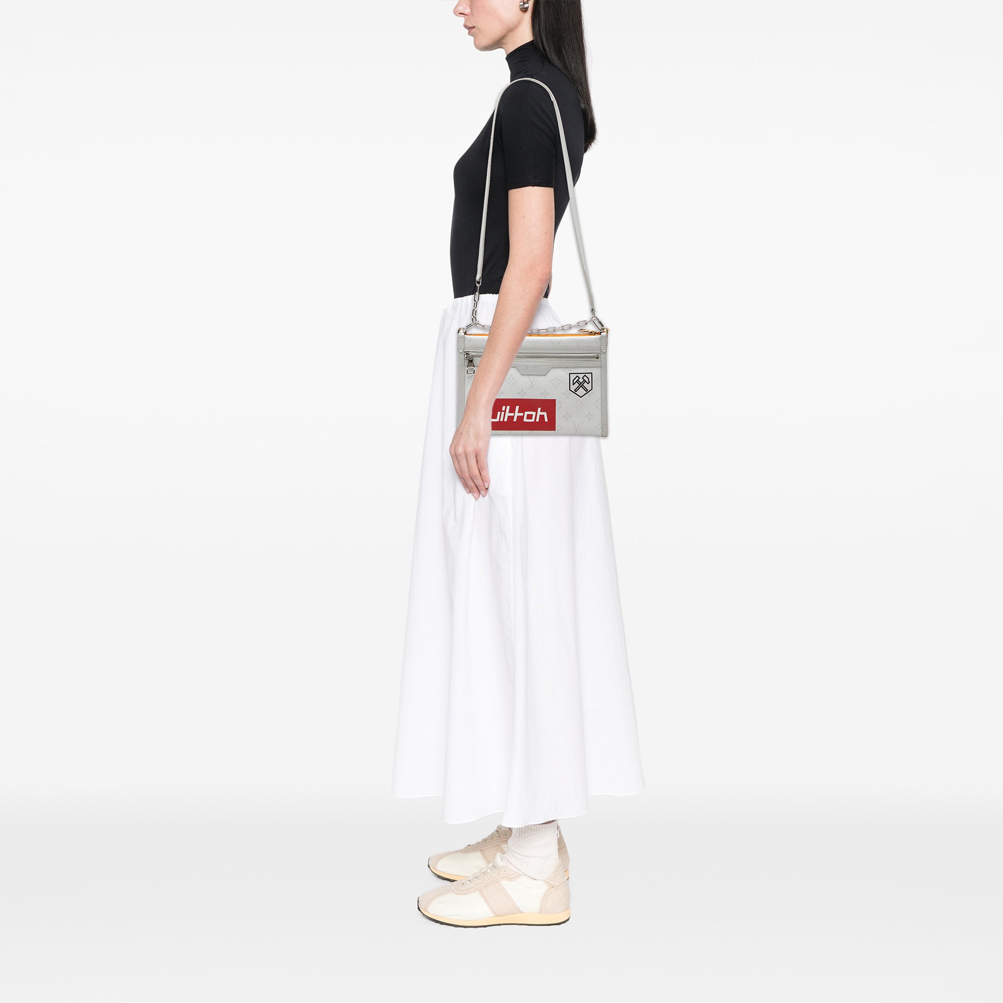 Monogram Antartica Double Flat Messenger - Image 9
