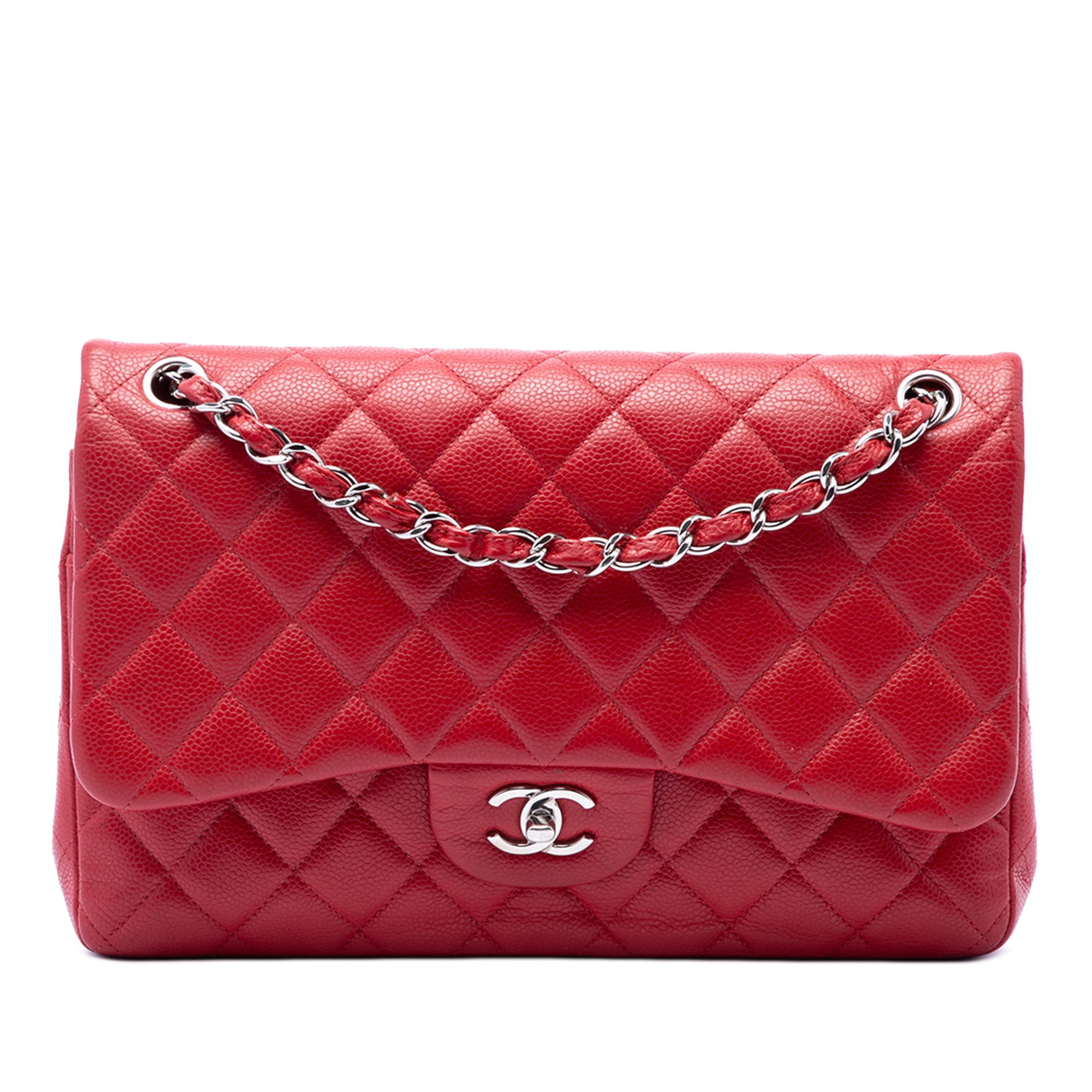 Jumbo Classic Caviar Double Flap - Image 1