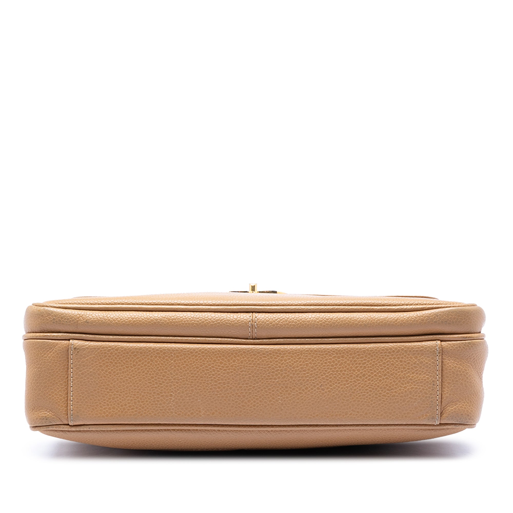 CC Caviar Front Pocket Chain Shoulder Bag - Image 3