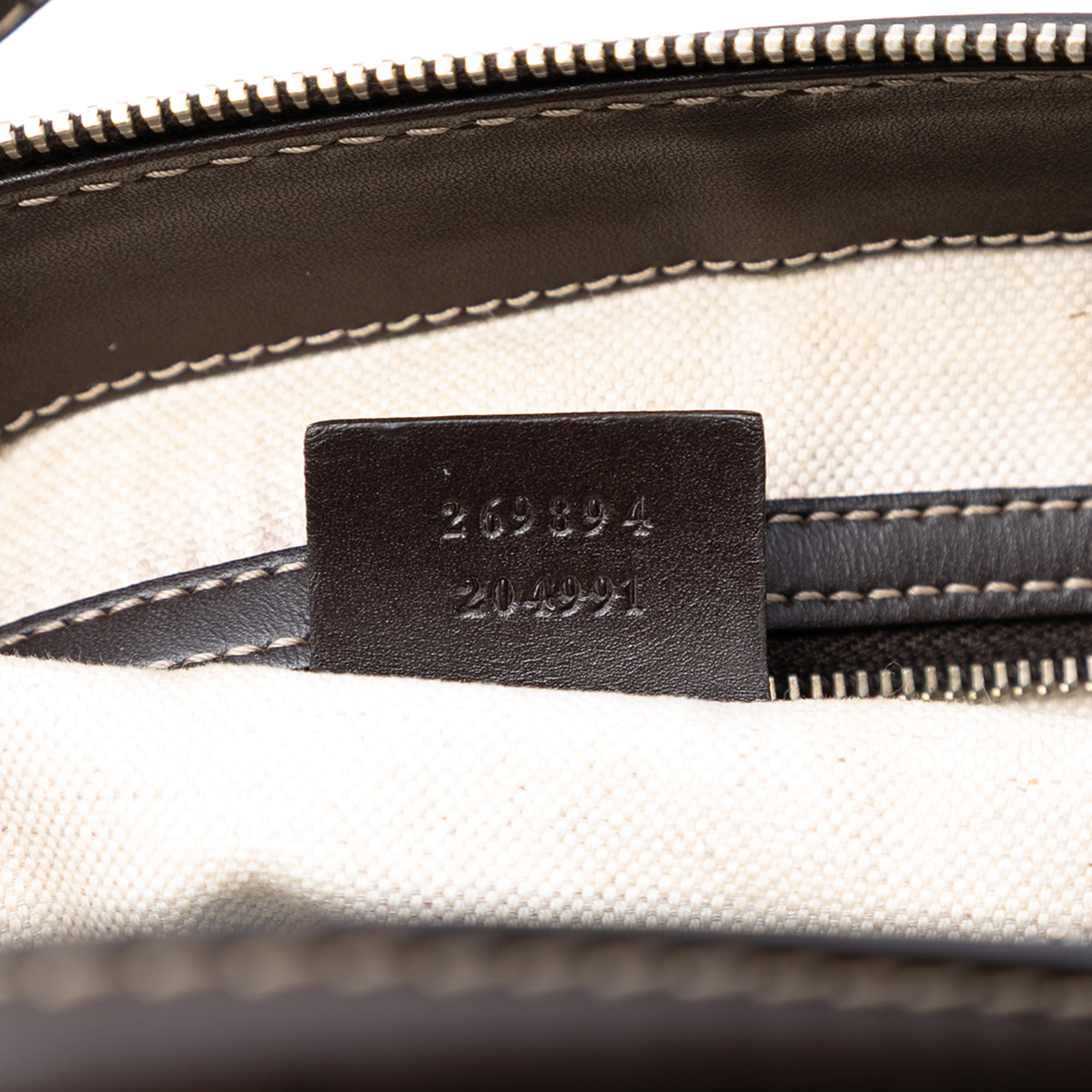 GG Canvas Web Mayfair Satchel - Image 6