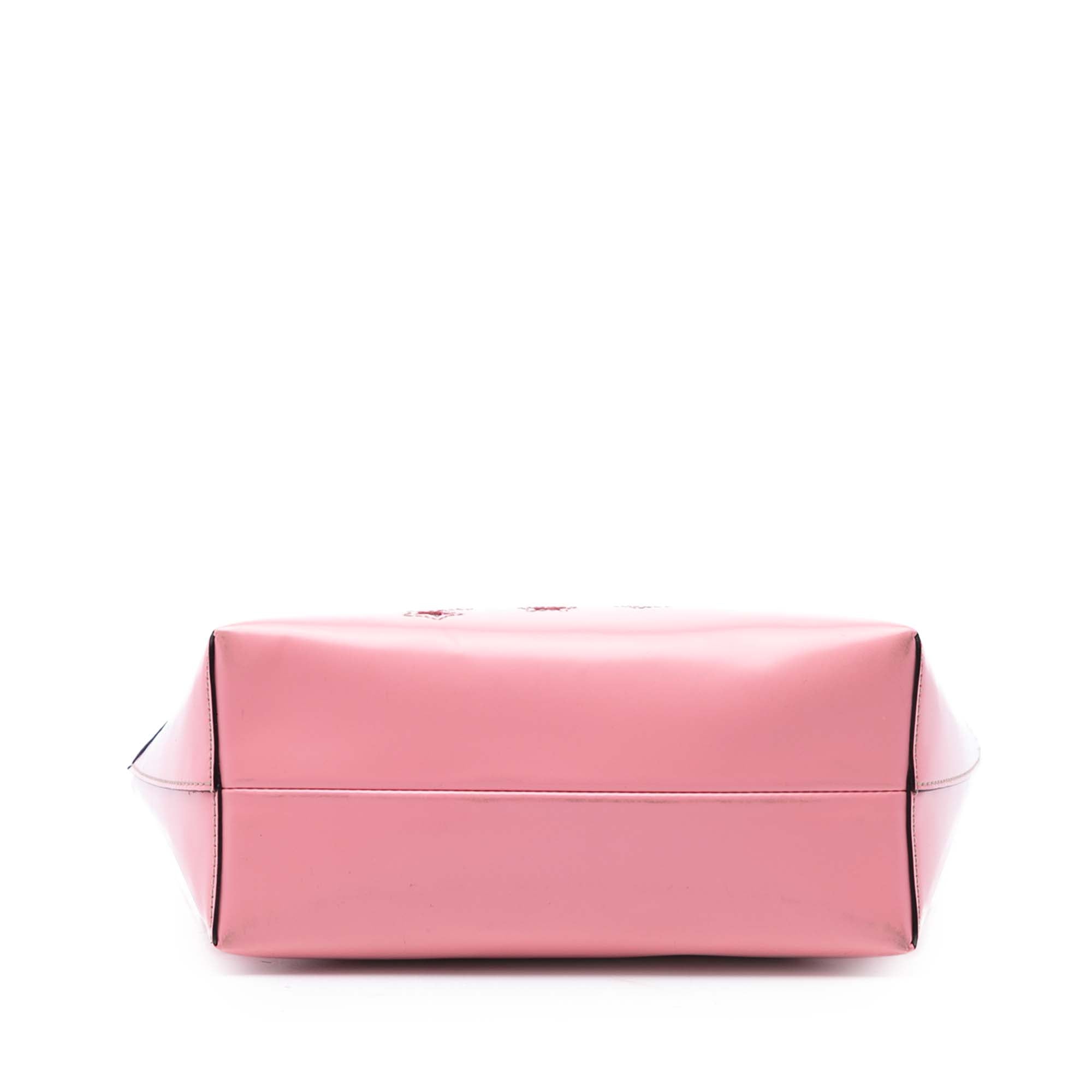 Childrens Leather Rainbow Cloud Tote - Image 3