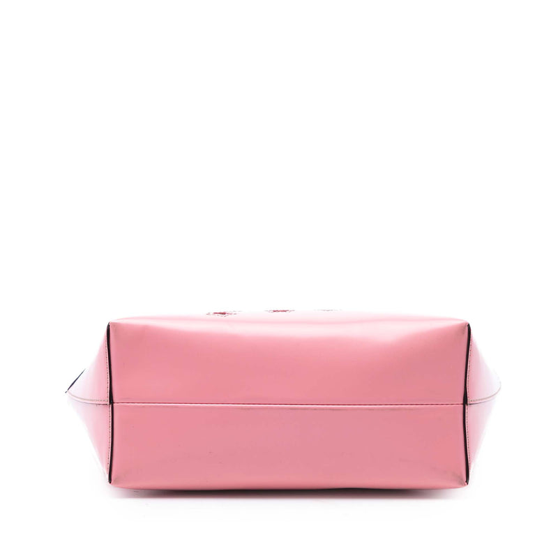 Childrens Leather Rainbow Cloud Tote - Image 3