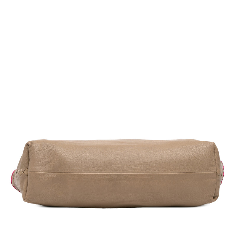 Intrecciato Trimmed Bicolor Nappa Tote - Image 3