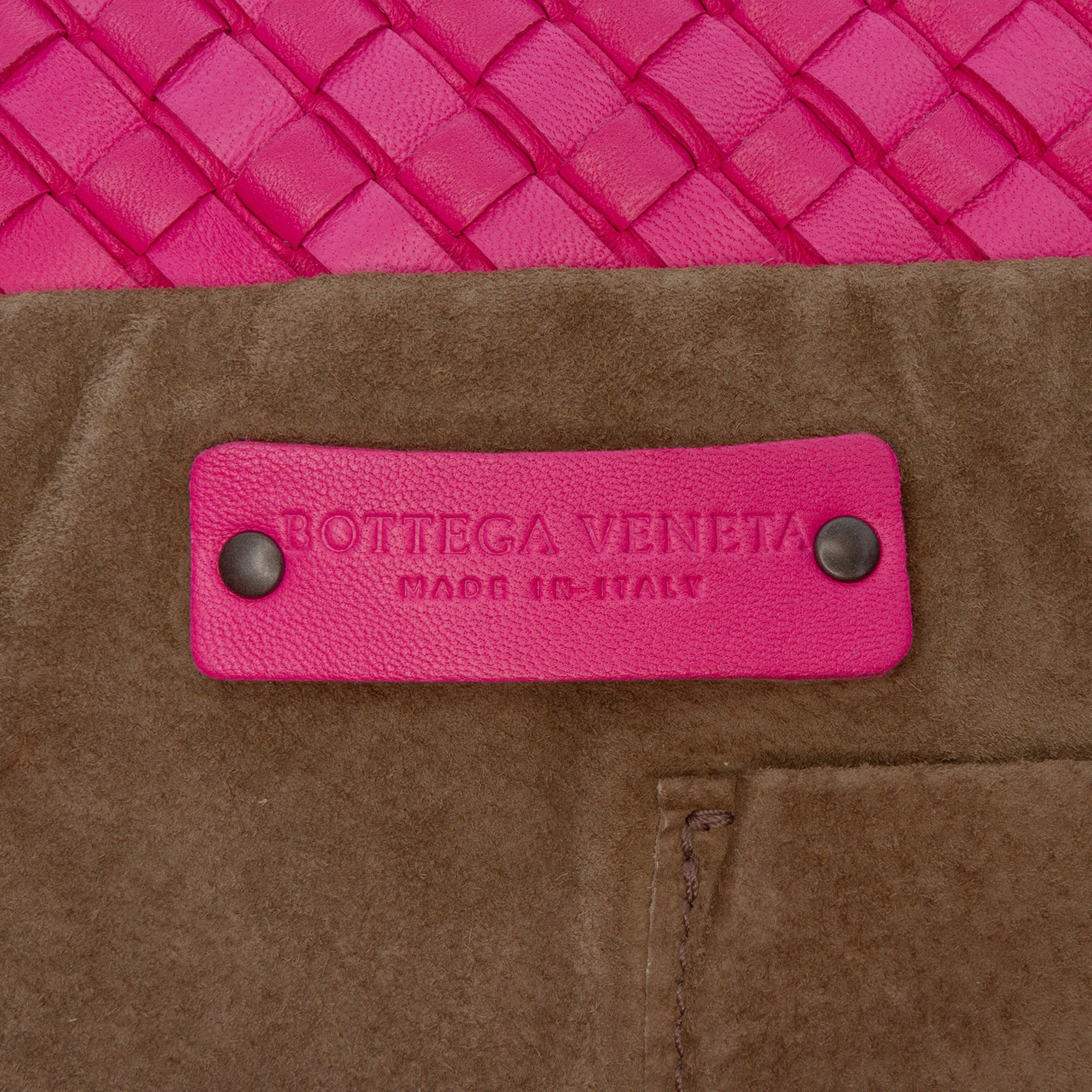 Intrecciato Trimmed Bicolor Nappa Tote - Image 6