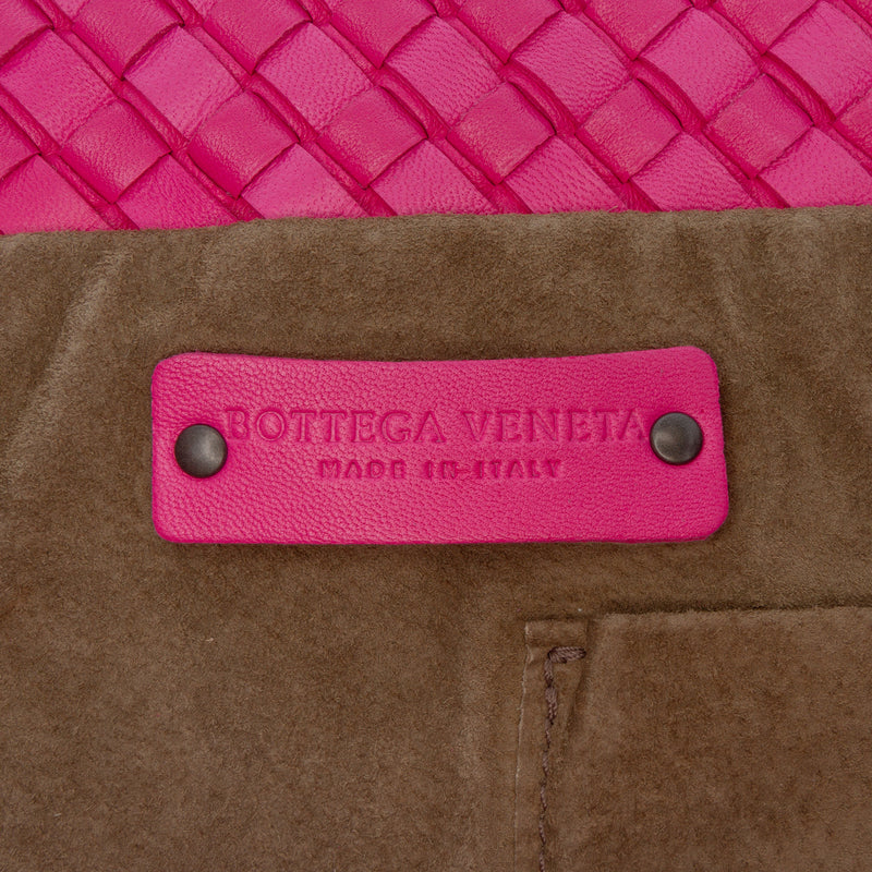 Intrecciato Trimmed Bicolor Nappa Tote - Image 6