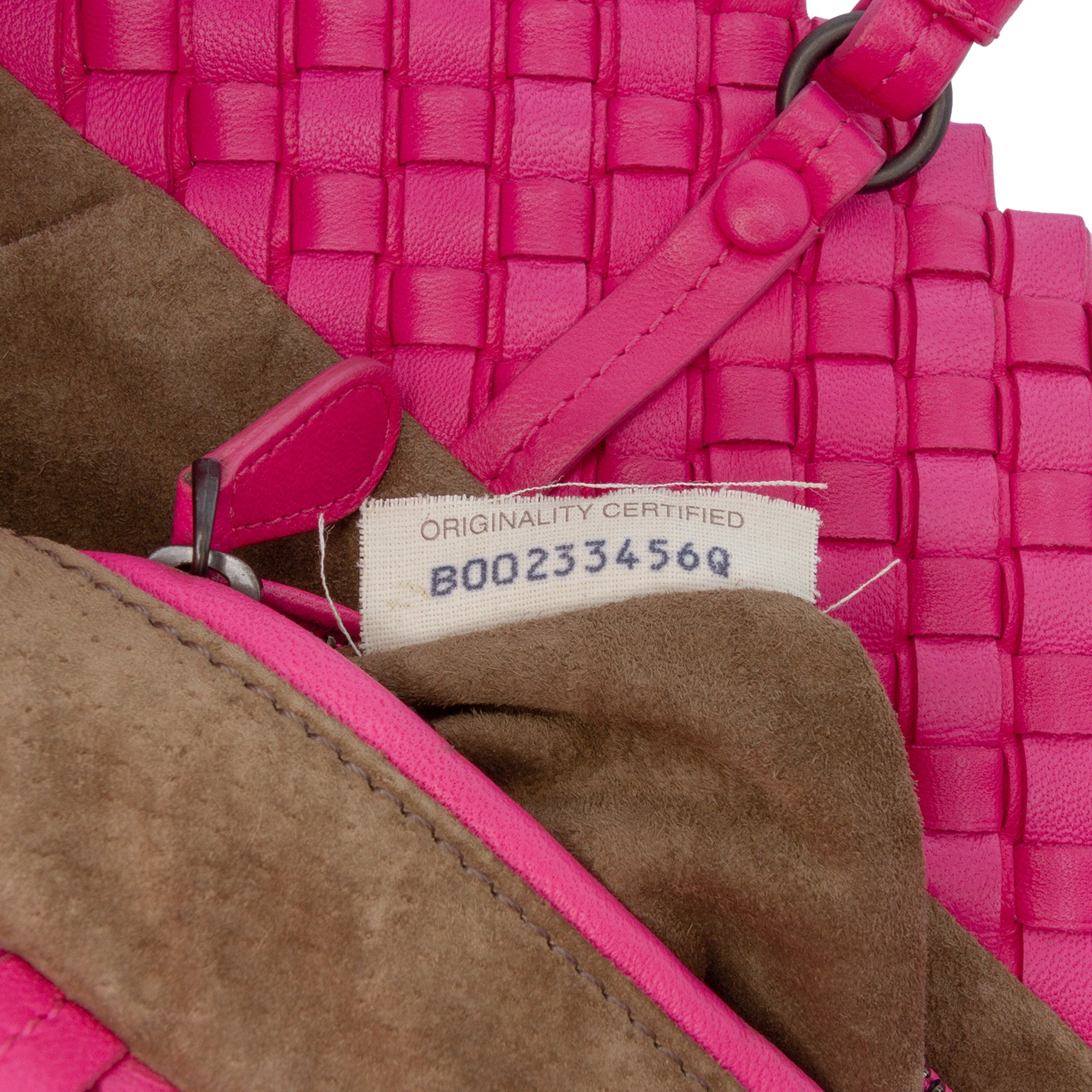 Intrecciato Trimmed Bicolor Nappa Tote - Image 7