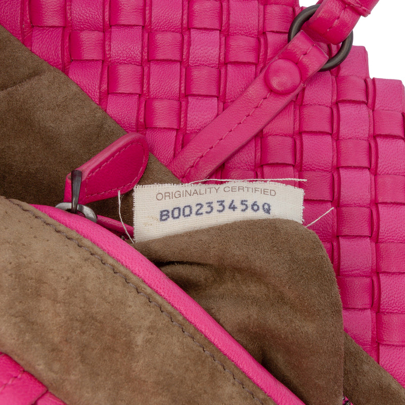 Intrecciato Trimmed Bicolor Nappa Tote - Image 7