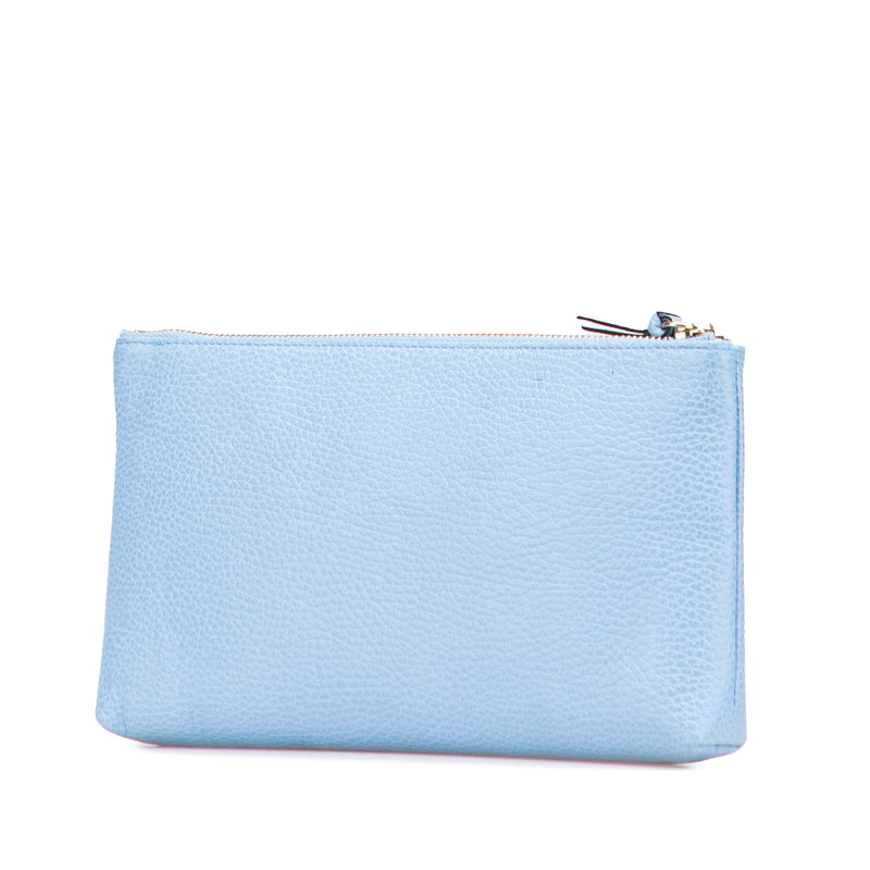 Large Dollar Calfskin Swing Pouch - Image 2