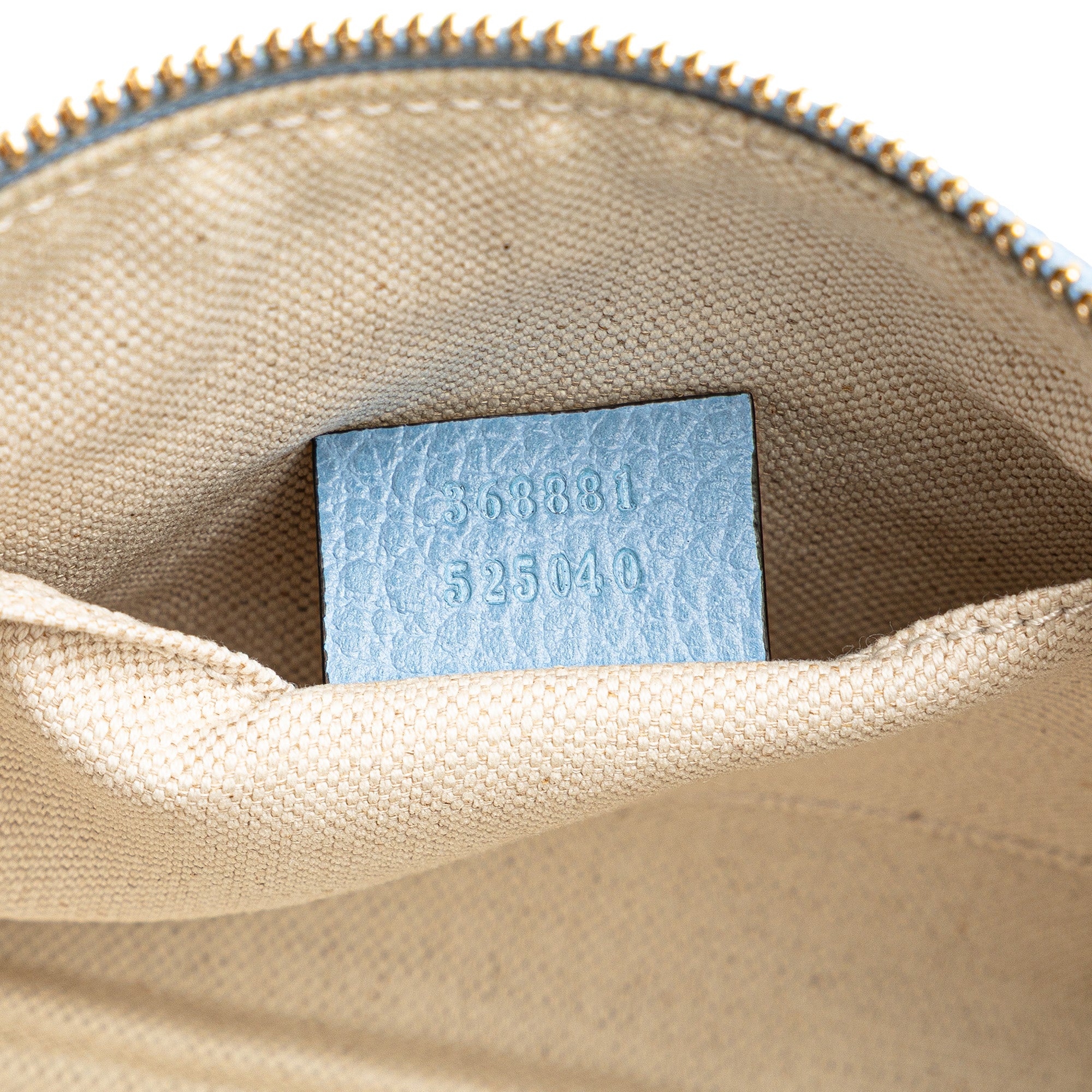 Large Dollar Calfskin Swing Pouch - Image 6