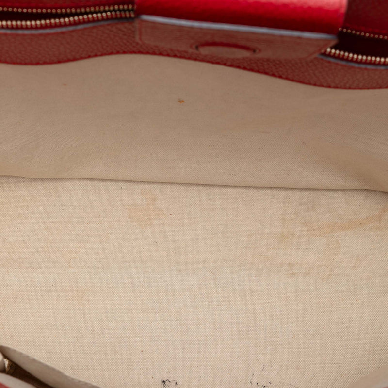 Medium Leather Swing Tote - Image 4