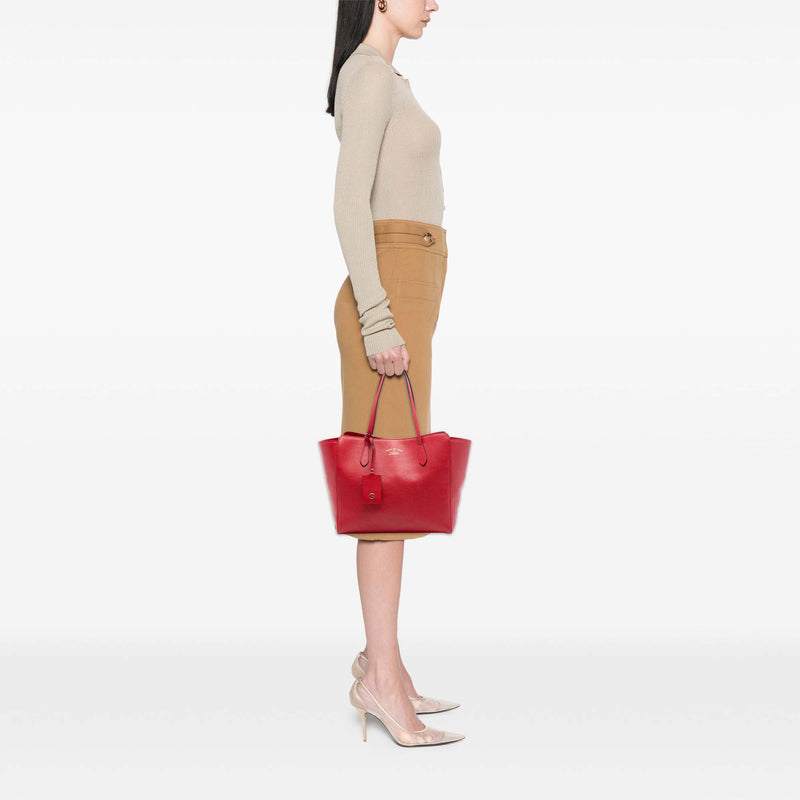 Medium Leather Swing Tote - Image 6