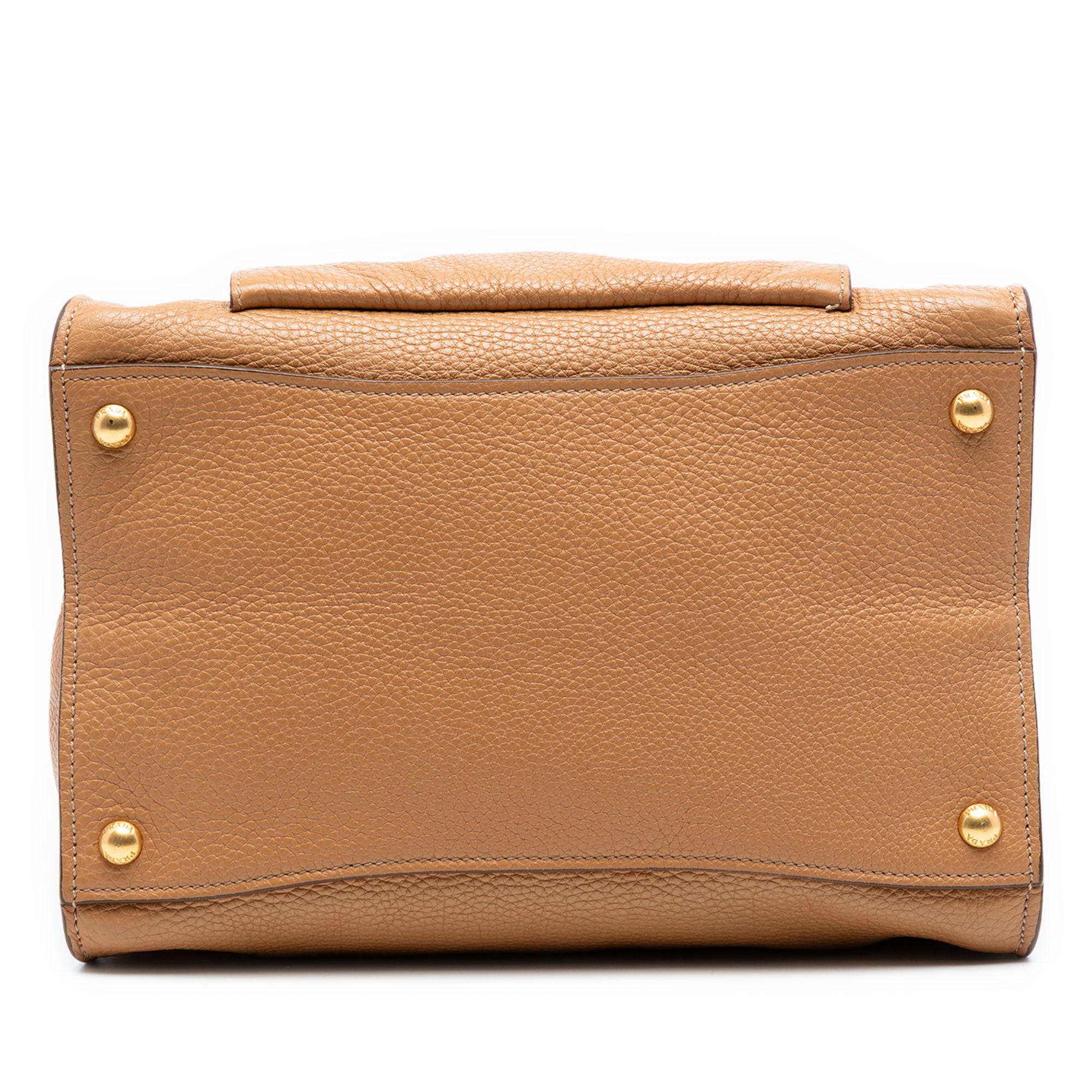 Vitello Daino Front Pocket Open Convertible Tote - Image 3