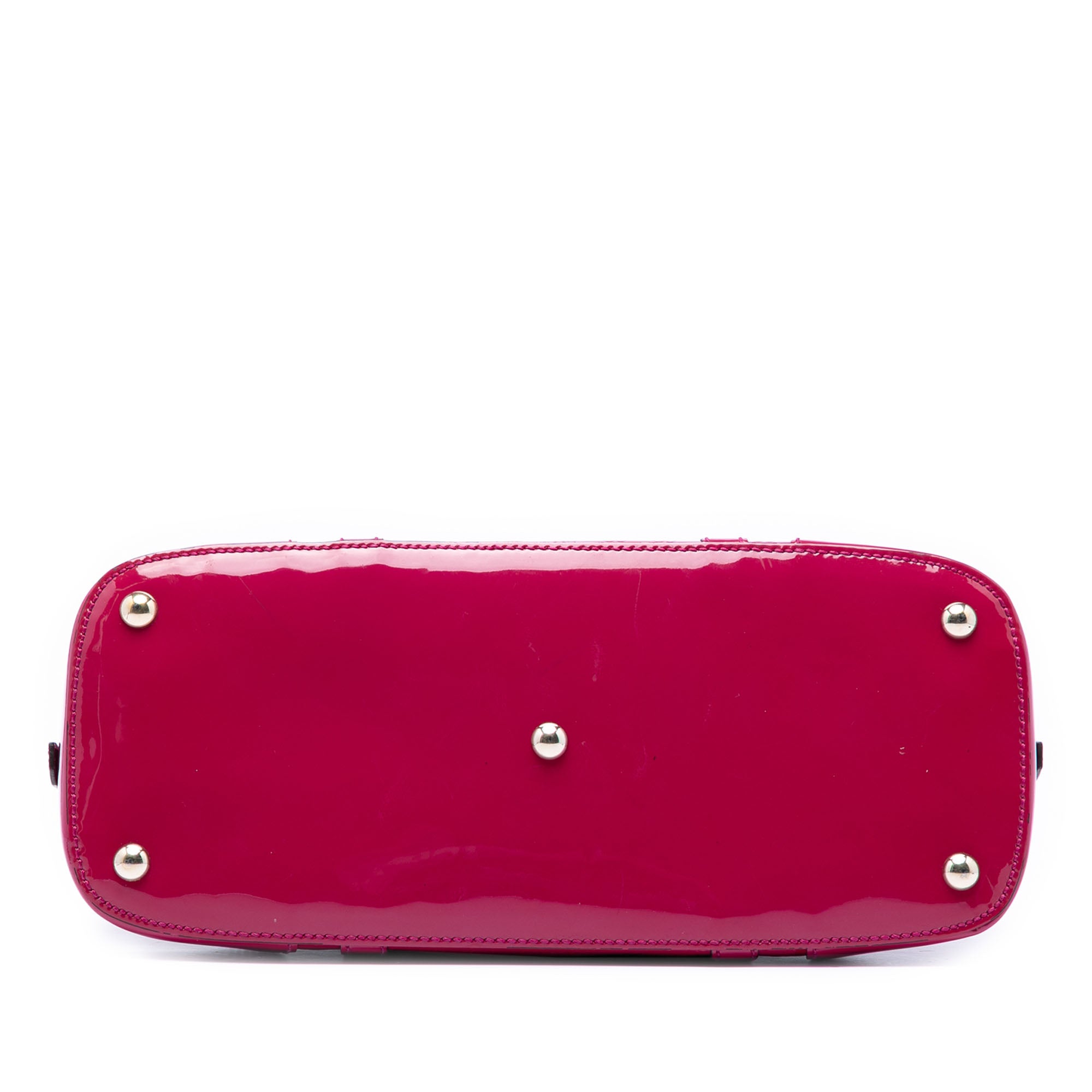 Small Microguccissima Patent Nice Dome Satchel - Image 3