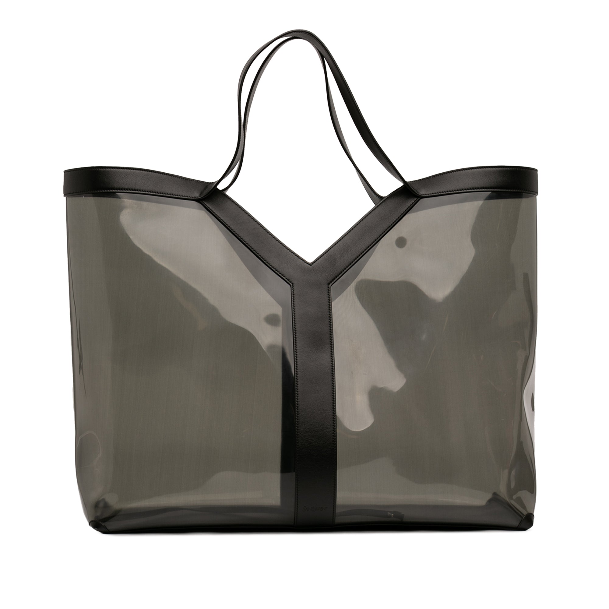 Maxi PVC Transparent Y Tote - Image 1