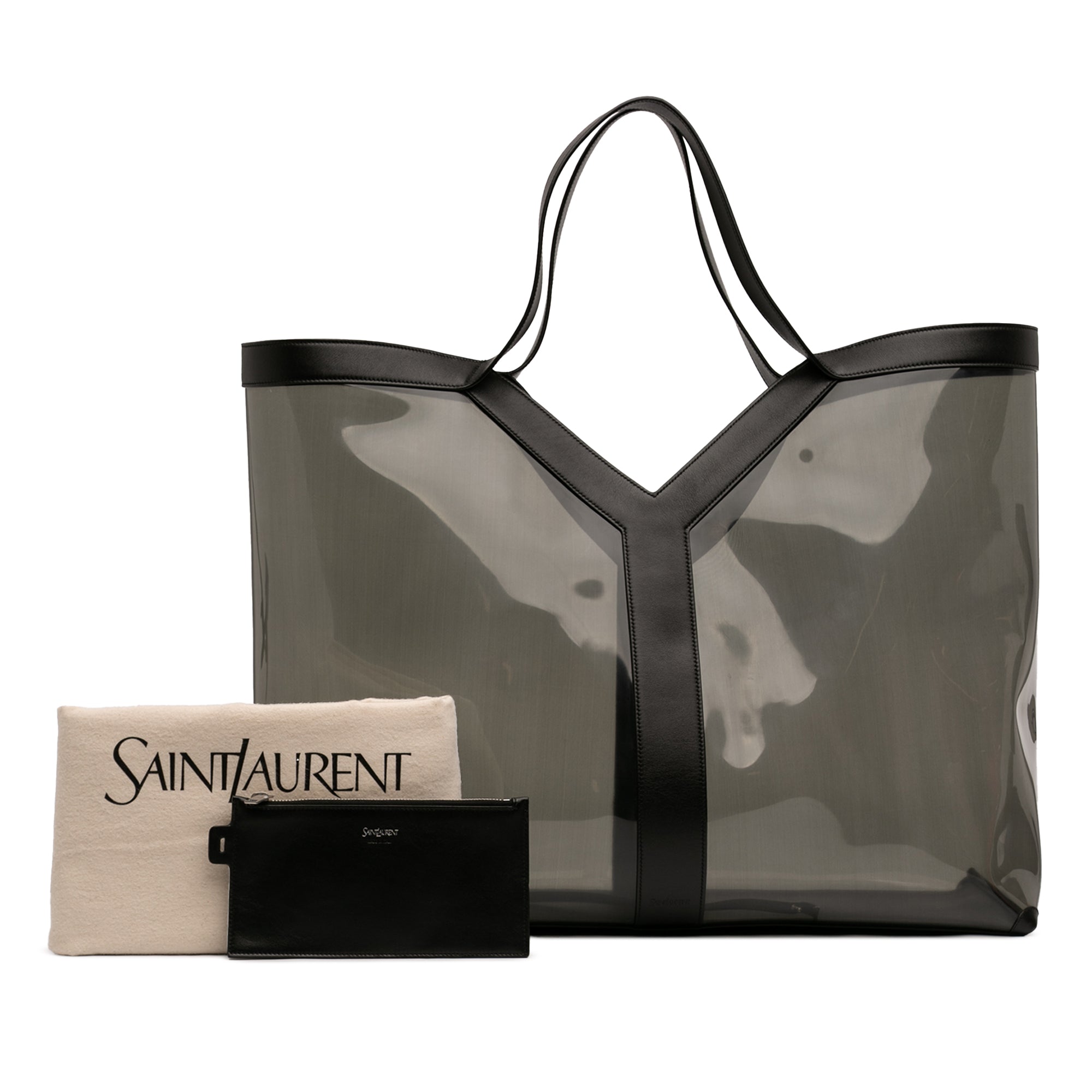 Maxi PVC Transparent Y Tote - Image 10