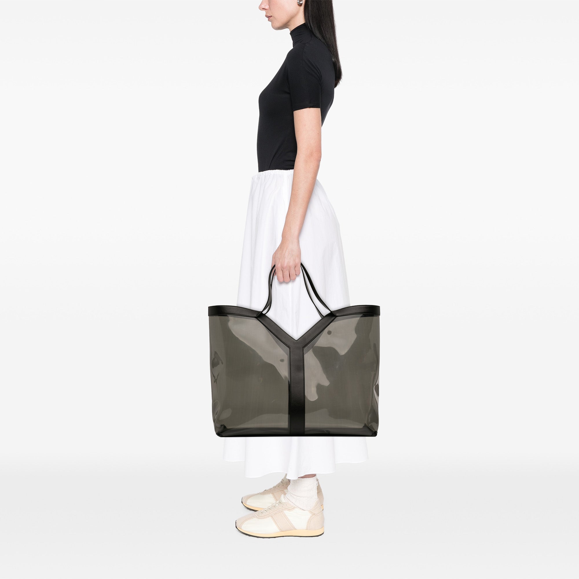 Maxi PVC Transparent Y Tote - Image 9