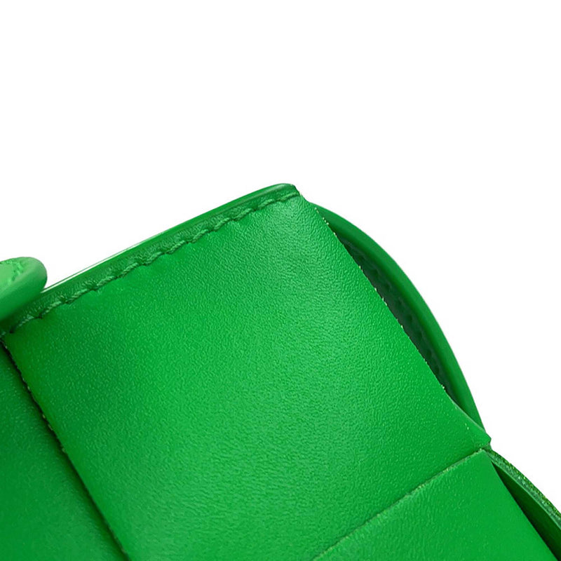 Mini Nappa Intrecciato Vertical Cassette Crossbody - Image 9