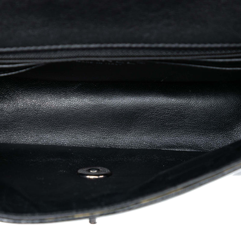 Mini Rectangular Classic Pure Patent Single Flap - Image 4