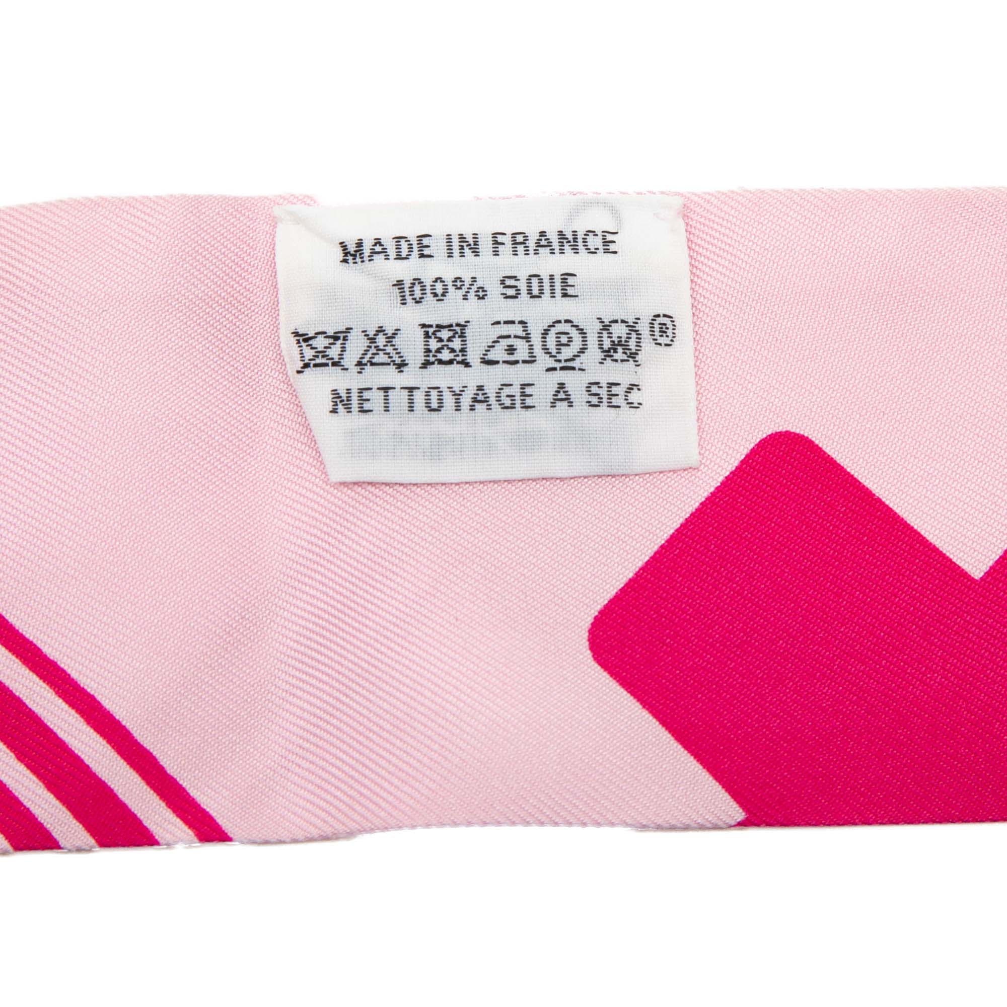 Les Coupes Tattoo Twilly Silk Scarf - Image 4