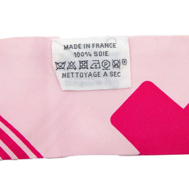 Les Coupes Tattoo Twilly Silk Scarf - Image 4