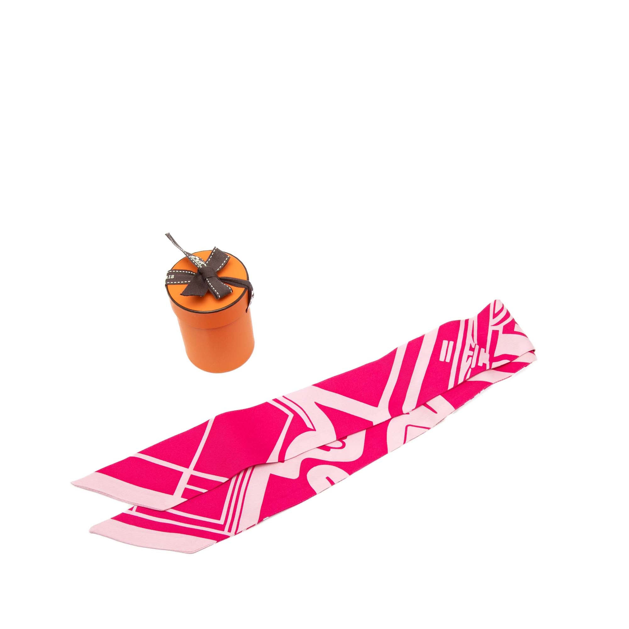 Les Coupes Tattoo Twilly Silk Scarf - Image 6