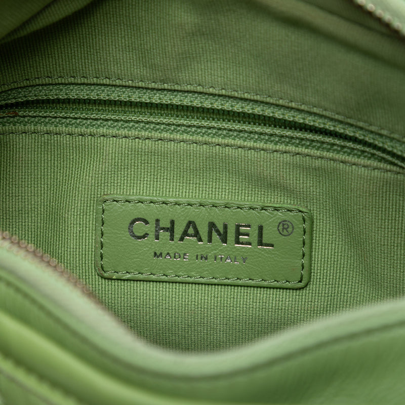 Small Quilted Aged Calfskin Gabrielle Hobo - Image 5