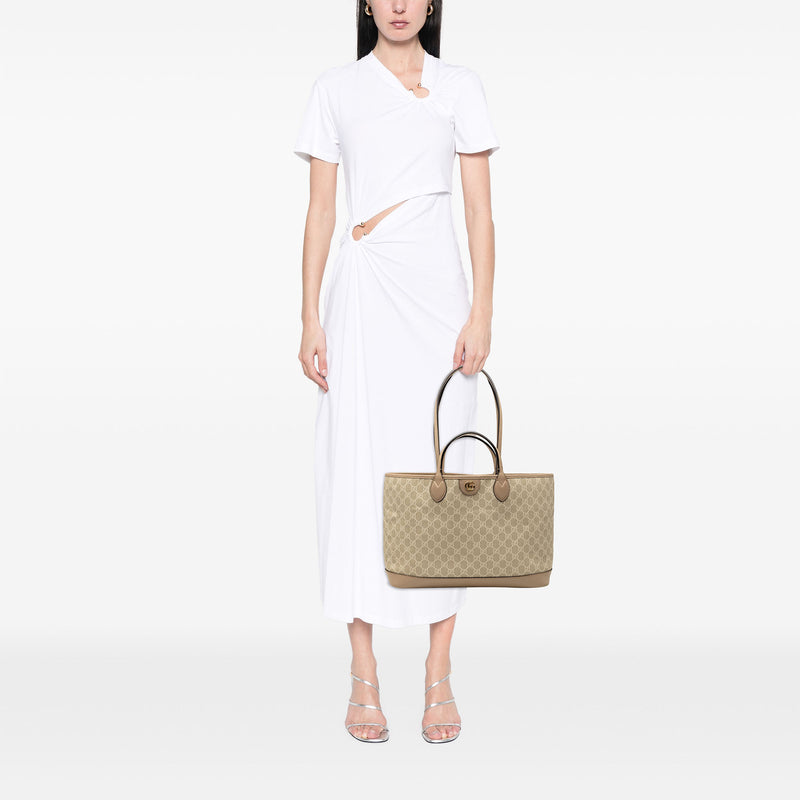 Medium GG Supreme Ophidia Tote - Image 7