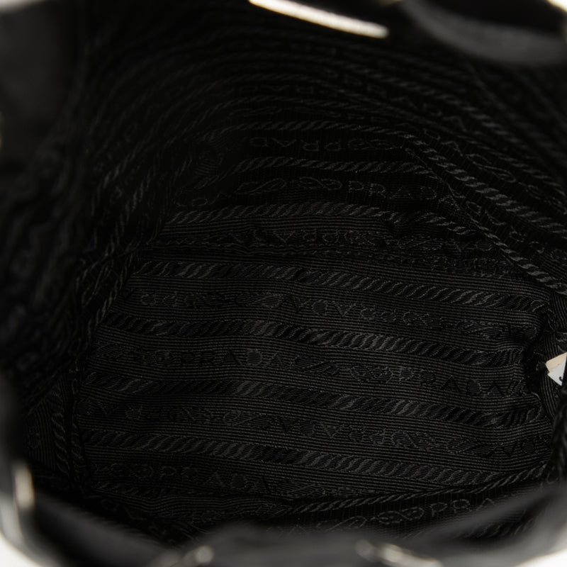 Mini Tessuto Drawstring Bucket Bag - Image 4