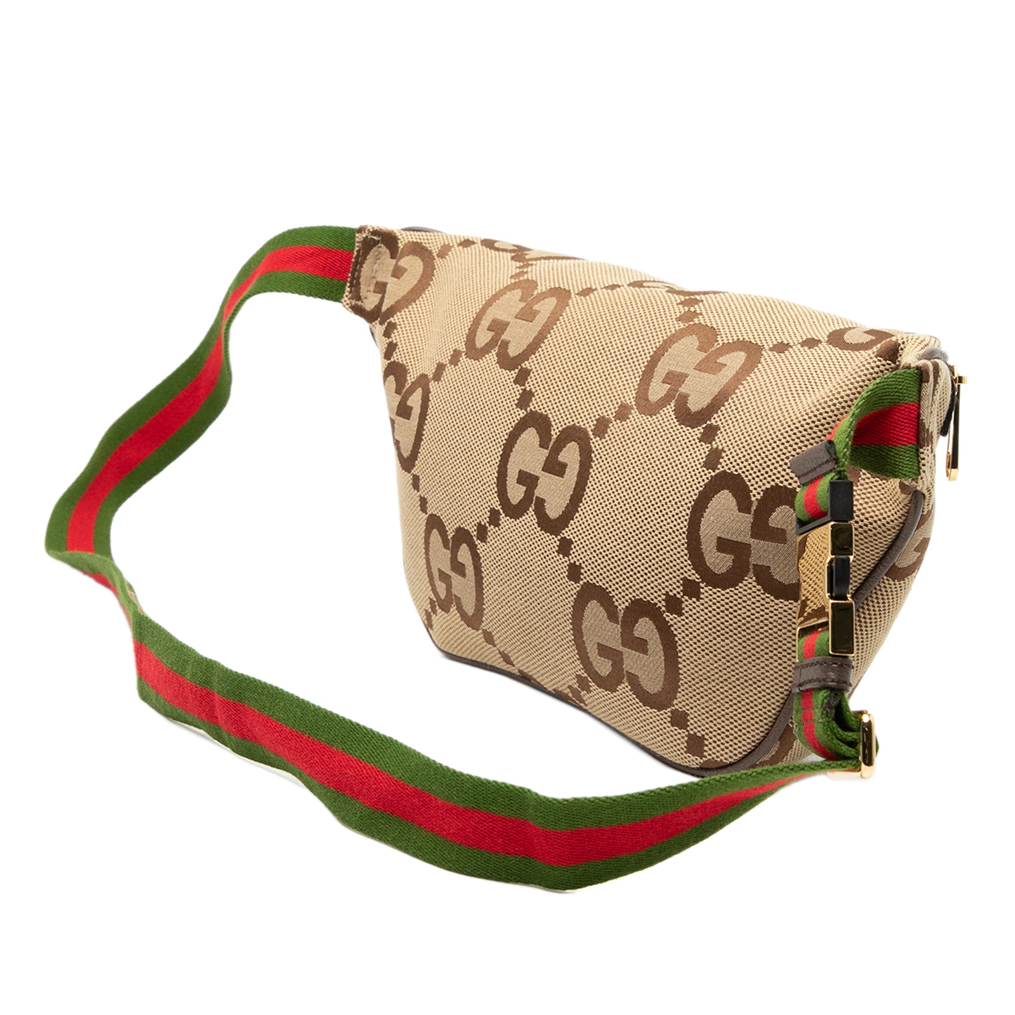 Jumbo GG Canvas Web Belt Bag - Image 2