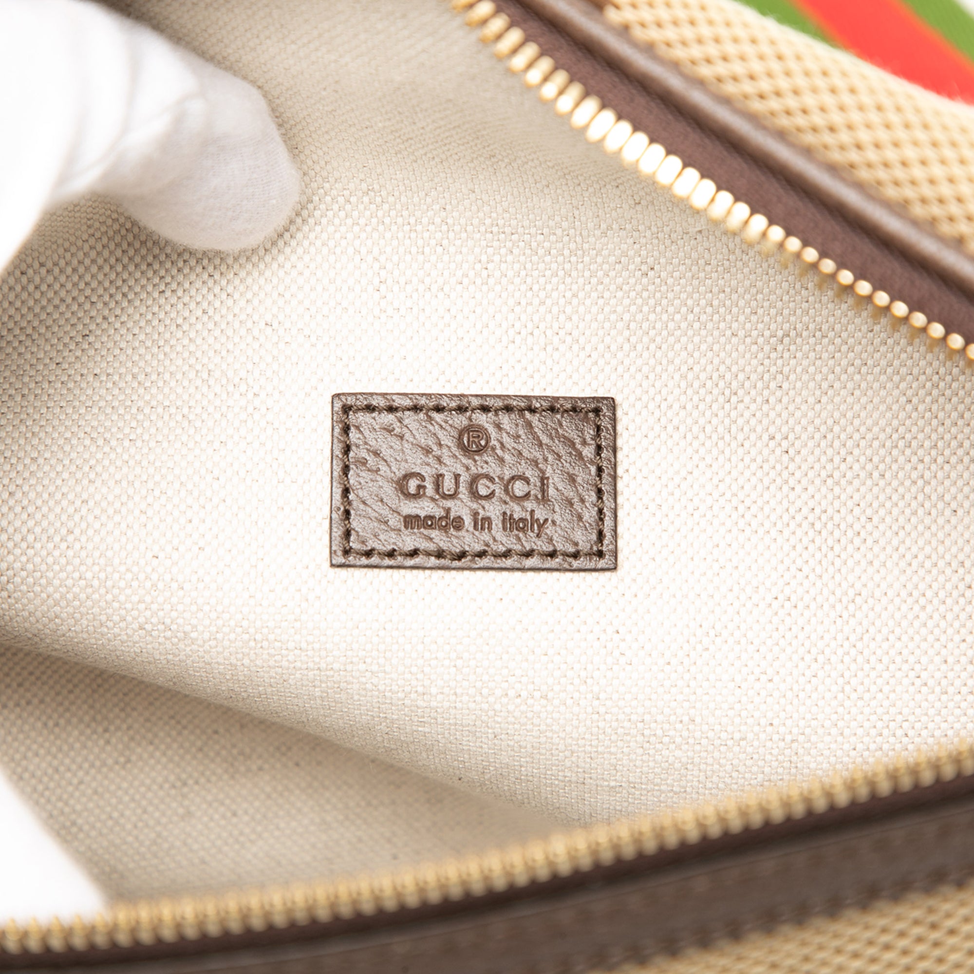 Jumbo GG Canvas Web Belt Bag - Image 5