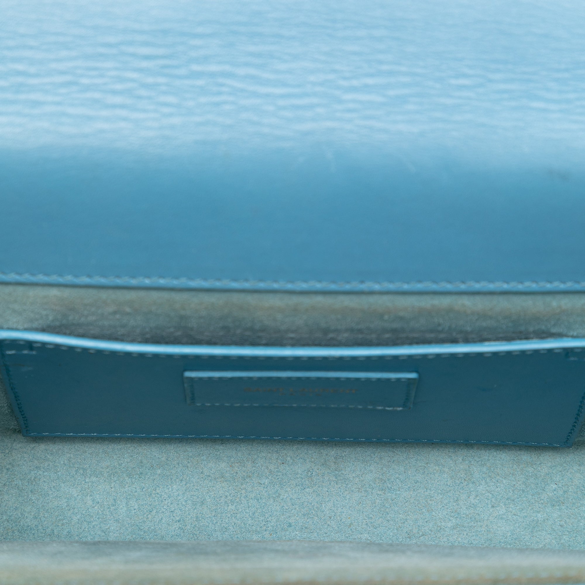 Smooth Leather Cassandre Clutch - Image 4