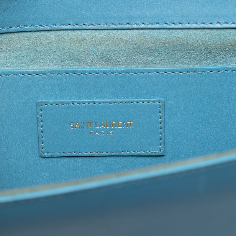 Smooth Leather Cassandre Clutch - Image 5