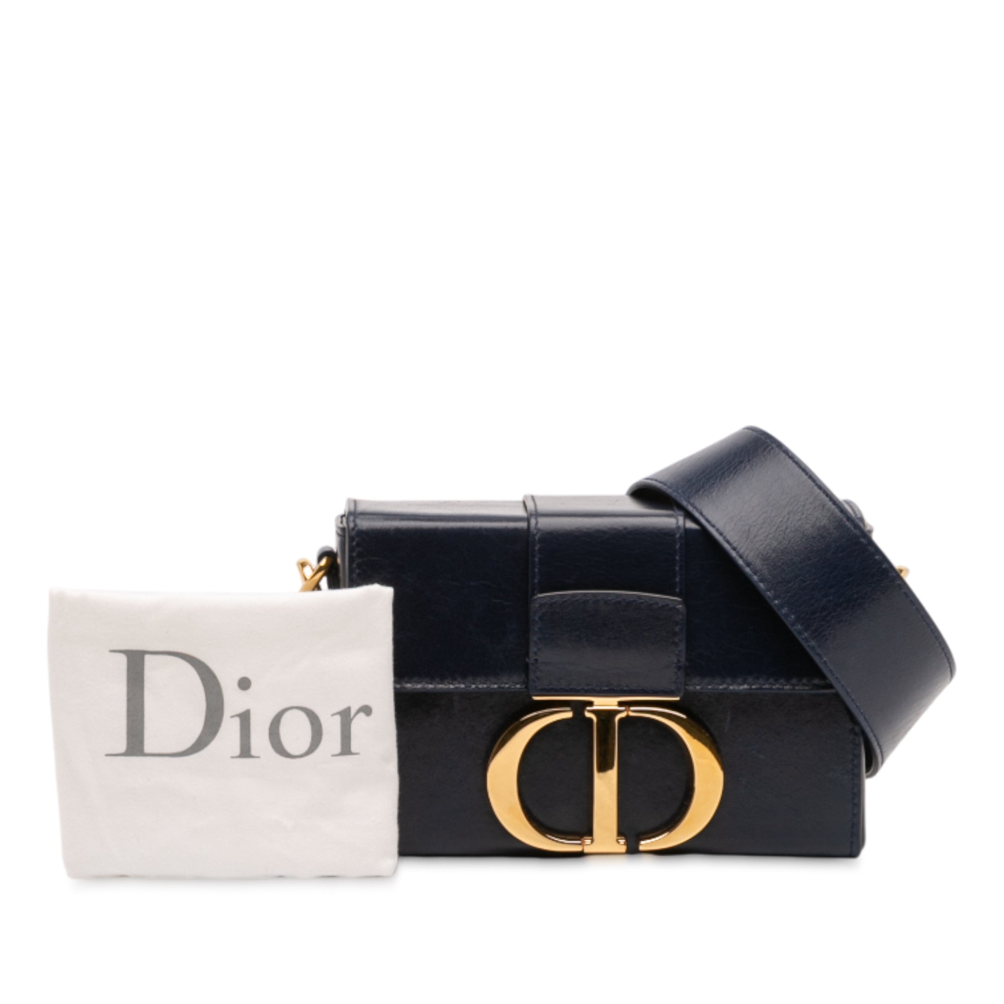 Leather 30 Montaigne Box Bag - Image 12