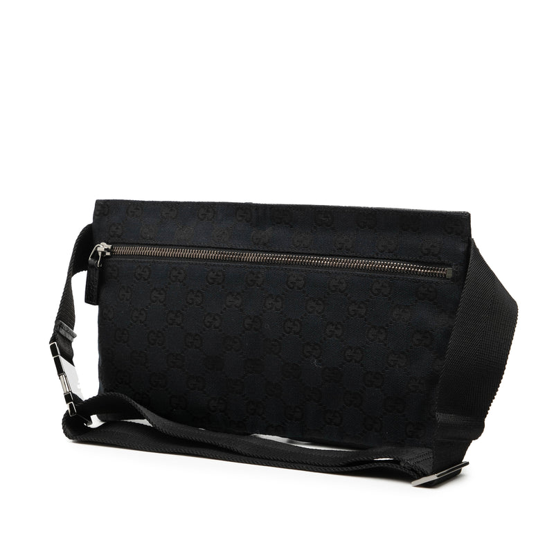 GG Canvas Double Pocket Belt Bag - Image 2